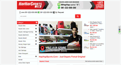 Desktop Screenshot of haphapsports.com